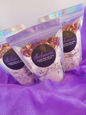 LAVENDER ROSE & HEMP BATH SALTS